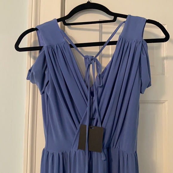 Floor-length periwinkle dress - Picture 4 of 4